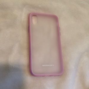 iphone x/xs clear matte case